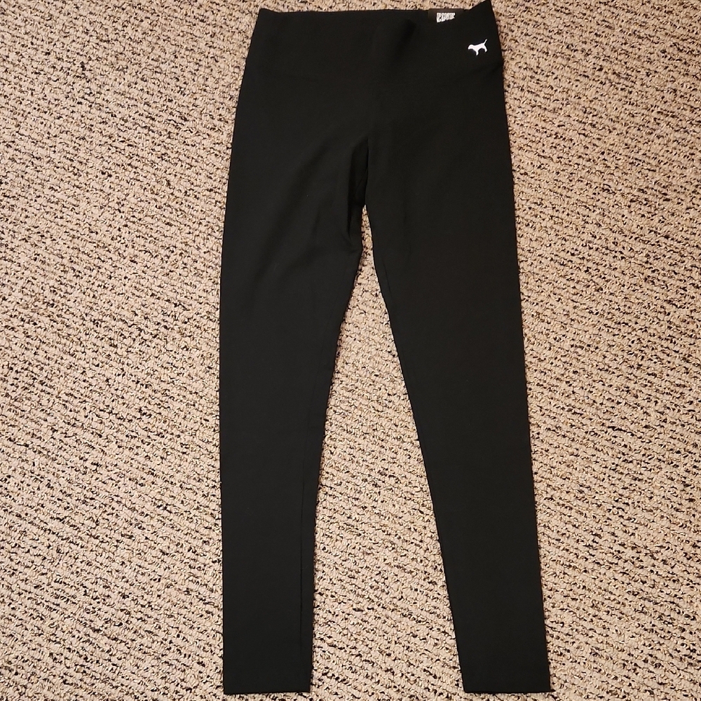 Victoria's Secret Black Leggings Stretchy Form-Fitting